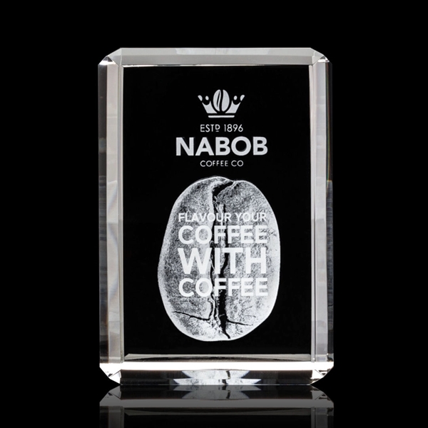 Beautiful 3 Dimensional etching inside the horizontal crystal... from ASI 84592 St Regis Group / St Regis