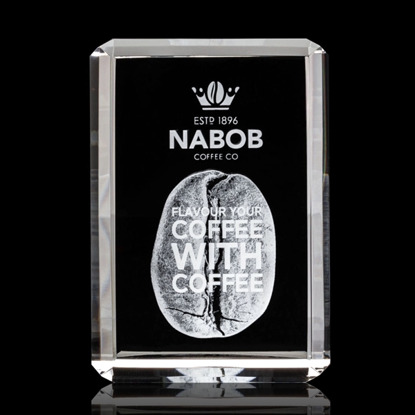 Beautiful 3 Dimensional etching inside the horizontal crystal... from ASI 84592 St Regis Group / St Regis