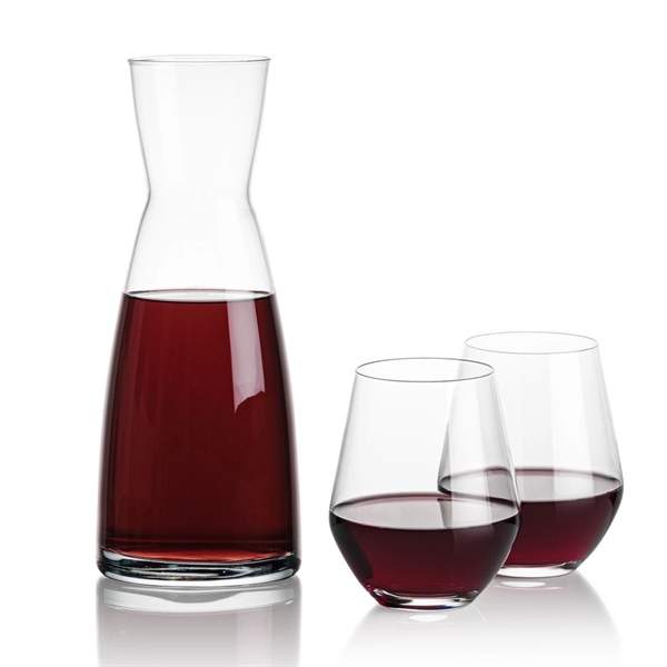 The Winchester Carafe &  Reina Stemless Wine is a brilliant... from ASI 84592 St Regis Group