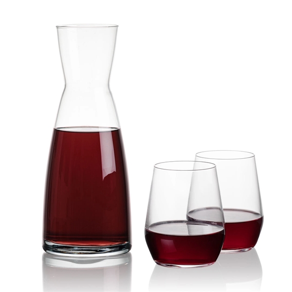 The Winchester Carafe & Germain Stemless Wine is a brilliant set... from ASI 84592 St Regis Group