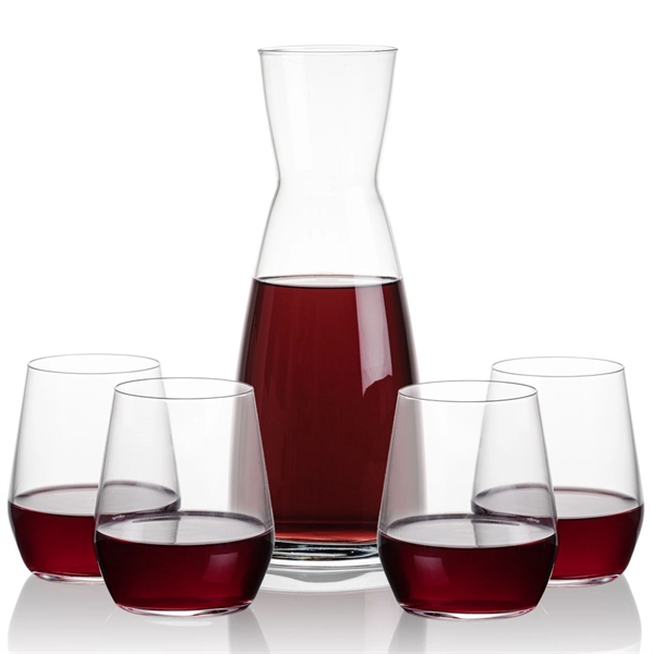 The Winchester Carafe & Germain Stemless Wine is a brilliant set... from ASI 84592 St Regis Group