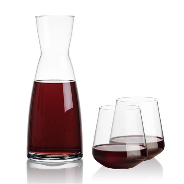 The Winchester Carafe & Cannes Stemless Wine is a brilliant set... from ASI 84592 St Regis Group