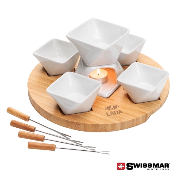 Swissmar® Rubik 12pc Fondue Set - White... from ASI 84592 St Regis Group