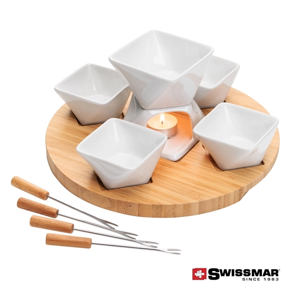 Swissmar® Rubik 12pc Fondue Set - White... from ASI 84592 St Regis Group