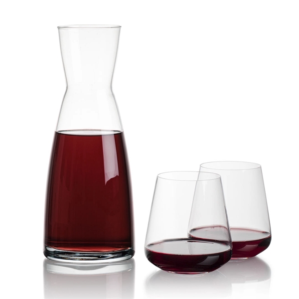 The Winchester Carafe & Breckland Stemless Wine is a brilliant set... from ASI 84592 St Regis Group