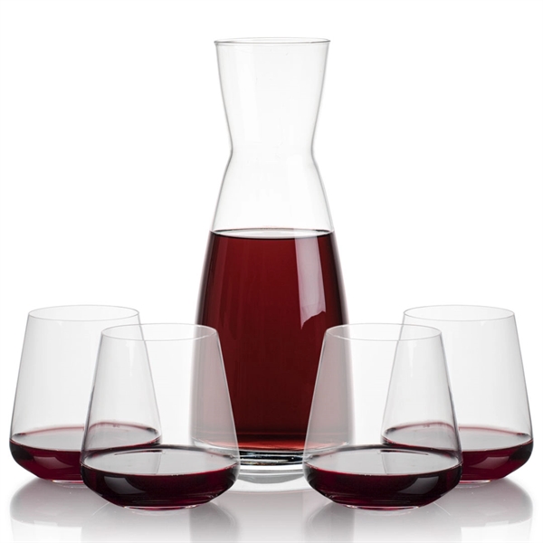 The Winchester Carafe & Breckland Stemless Wine is a brilliant set... from ASI 84592 St Regis Group