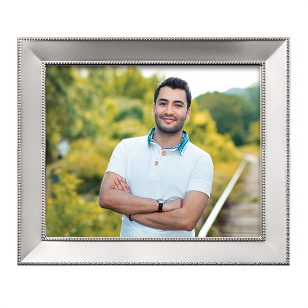 The deep beveled frame of the Jimena is constructed from satin... from ASI 84592 St Regis Group