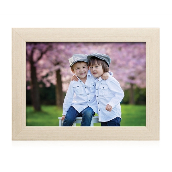 Light oak wood-grain finish frame.... from ASI 84592 St Regis Group