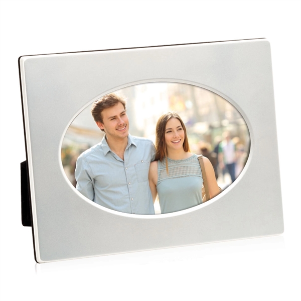 Satin silver frame with oval opening.... from ASI 84592 St Regis Group