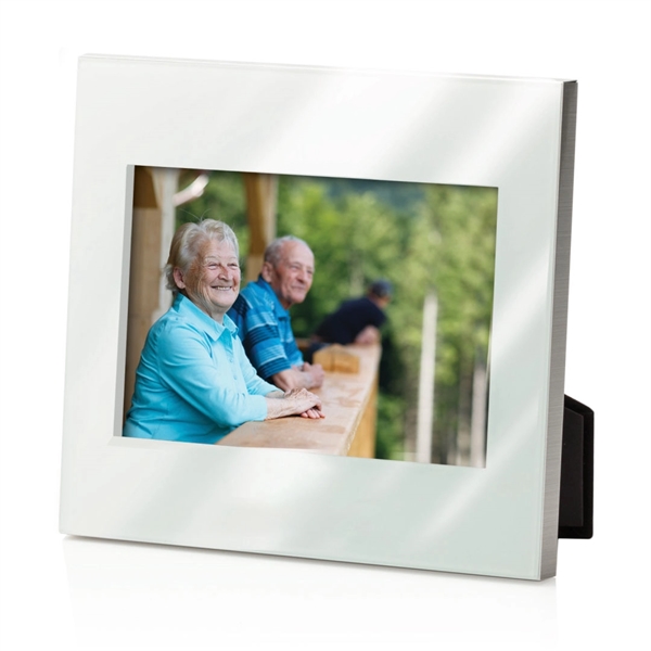 The Europa frame is made of elegant white glass attached to... from ASI 84592 St Regis Group