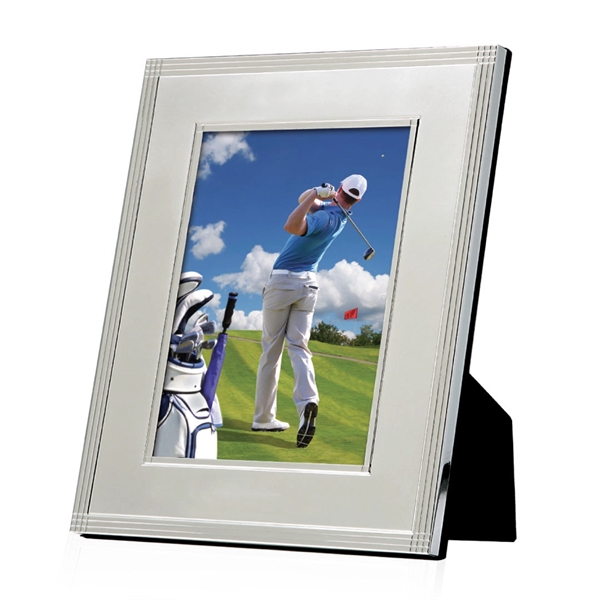 Polished and matte silver frame.... from ASI 84592 St Regis Group