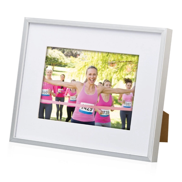 Silver metal with white matte frame.... from ASI 84592 St Regis Group