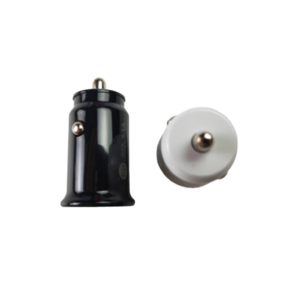 Dual port type-C USB car charger with one USB and one... from ASI 37218 Athena Promo (tm)