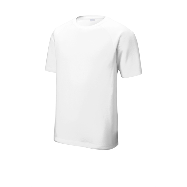Sport-Tek PosiCharge Tri-Blend Wicking Raglan Tee.... from ASI 84863 SanMar