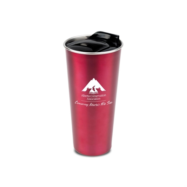 Double-wall stainless steel tumbler wit stylish brushed matte finish... from ASI 84592 St Regis Group