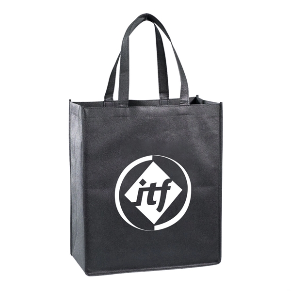 Re-useable non-woven shopping tote, removable board.... from ASI 84592 St Regis Group