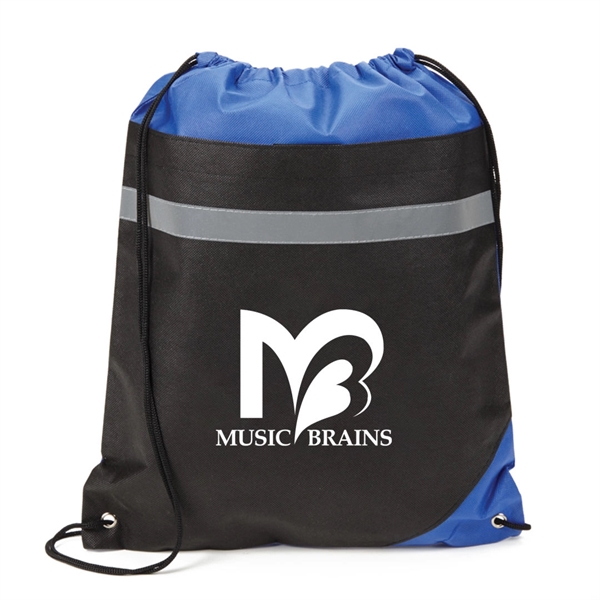 Non-woven, polypropylene, polyester cinch bag.... from ASI 84592 St Regis Group