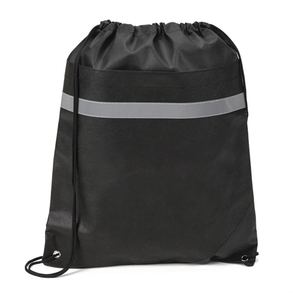 Non-woven, polypropylene, polyester cinch bag.... from ASI 84592 St Regis Group