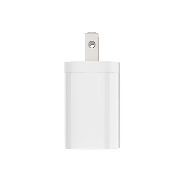 Dual port USB wall plug charger PD 18W + QC3.0 plus... from ASI 37218 Athena Promo (tm)