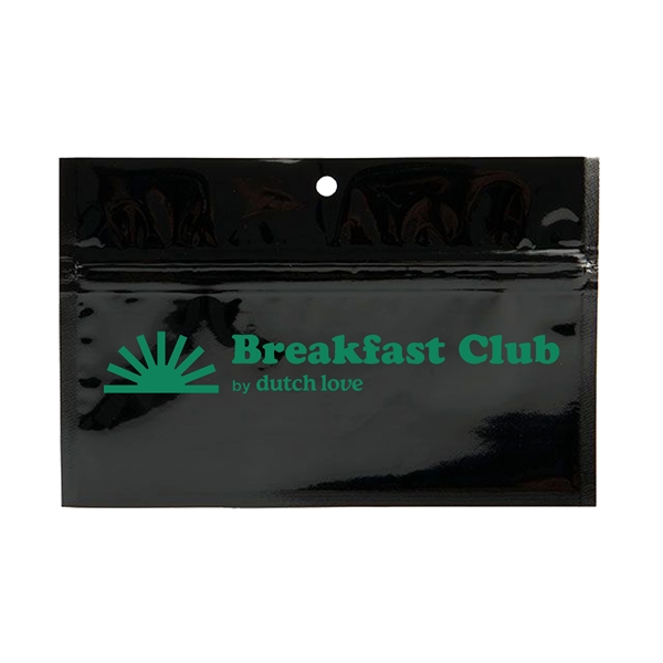 Empty tamper-proof zipper bags have a round hang hole and are... from ASI 90807 Tekweld