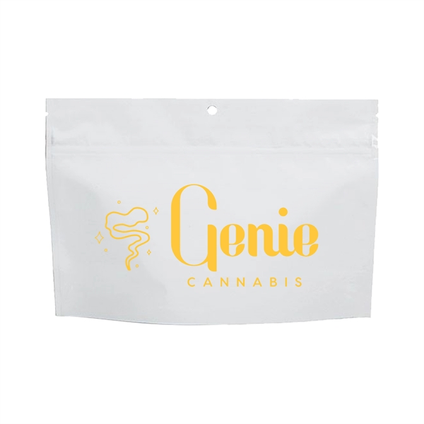 28 gram exit bag with child-resistant, two-handed zipper opening.... from ASI 90807 Tekweld