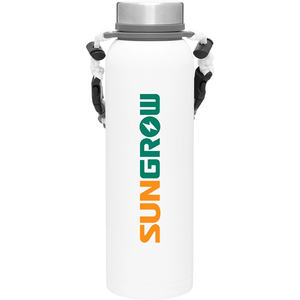32 oz double wall 18/8 stainless steel thermal bottle with powder... from ASI 51197 ETS Express, LLC