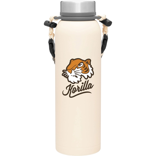 32 oz double wall 18/8 stainless steel thermal bottle with powder... from ASI 51197 ETS Express, LLC