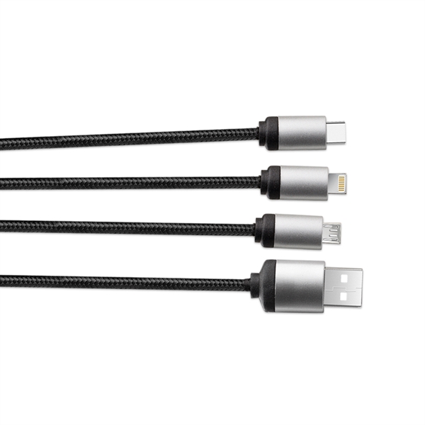 Micro, USB C, and lightning, 3 in 1 Charging Cable... from ASI 90154 Sunjoy Group Inc