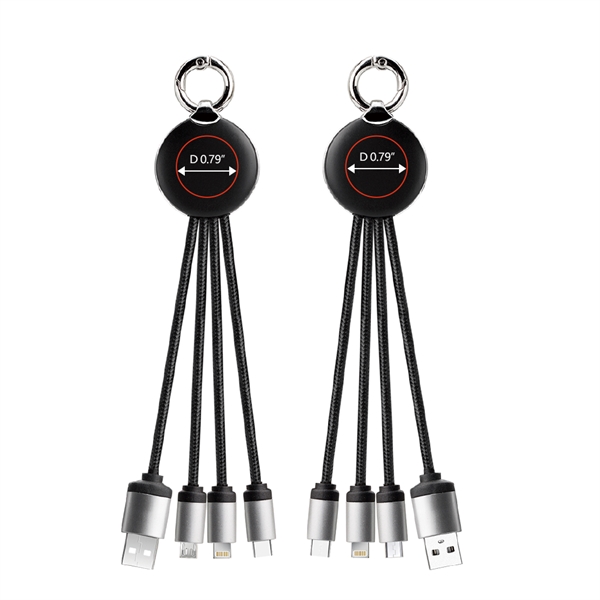 Micro, USB C, and lightning, 3 in 1 Charging Cable... from ASI 90154 Sunjoy Group Inc