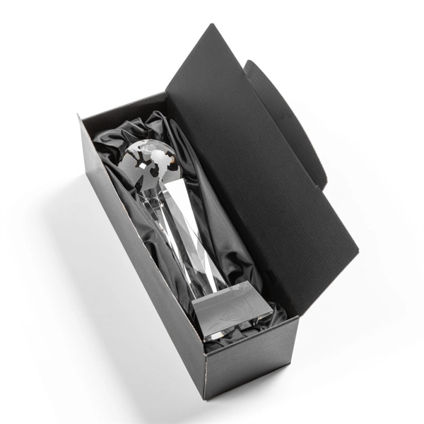 Havant Globe Award - Black/Silver... from ASI 84592 St Regis Group / St Regis