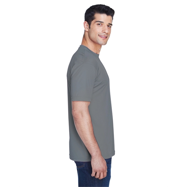 UltraClub men's Cool & Dry Sport performance interlock T-shirt.... from ASI 34063 alphabroder