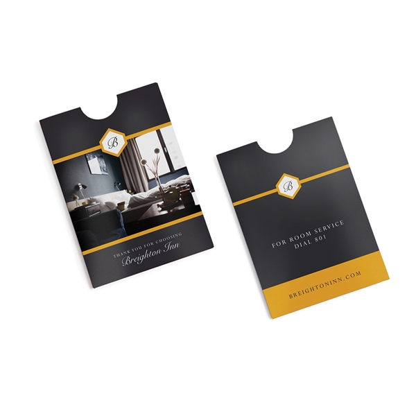 2 3/4" x 3 3/4" Key Card Holder made in USA... from ASI 95280 Warwick Publishing Co / Warwick