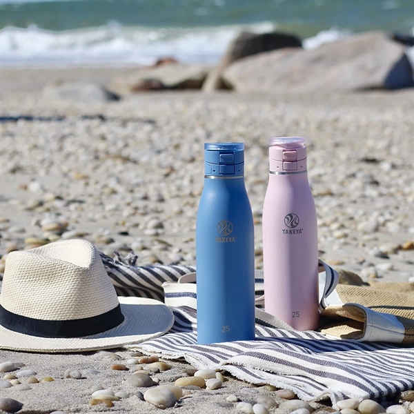 Takeya® Traveler Insulated Leak Proof Mug with Fliplock Lid 25 oz... from ASI 72657 Active Life Promo / Active Life