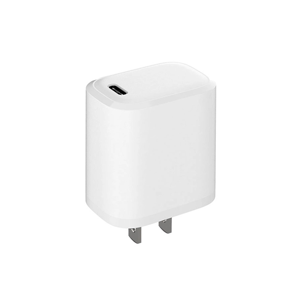 PD 20W type-C wall plug charger plus 1c imprint or laser... from ASI 37218 Athena Promo (tm)