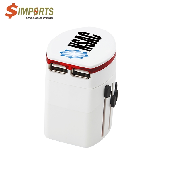 This worldwide wall charger will work in any country with the... from ASI 90154 Sunjoy Group Inc