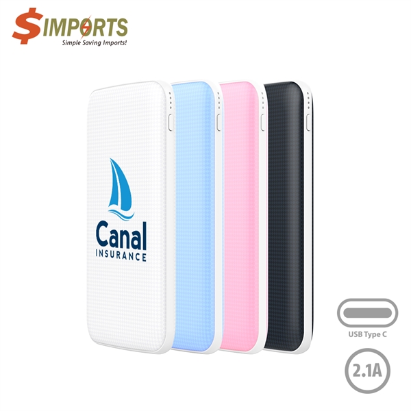 10,000mAh Power Bank comes in an array of choices, Black, White,... from ASI 90154 Sunjoy Group Inc