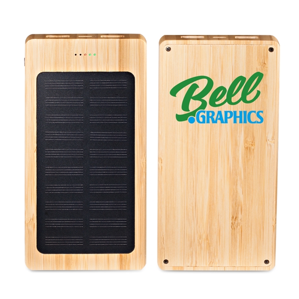 8000mah Bamboo Power Bank  is the ultimate in eco-friendly power... from ASI 90154 Sunjoy Group Inc