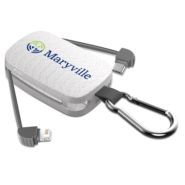 Key chain attachment, Ansel Eco-Friendly 1200mAh Power Bank and built-in lightning/Micro... from ASI 90154 Sunjoy Group Inc