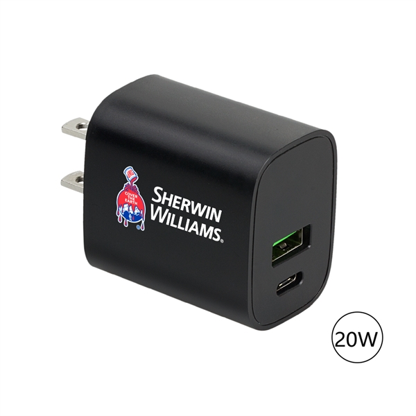 Lassen 20W PD Wall Charger is a high-Speed USB-C Charging with... from ASI 90154 Sunjoy Group Inc