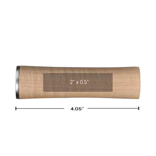 Wooden Cylinder Power Bank comes in 5 different wood styles in... from ASI 90154 Sunjoy Group Inc