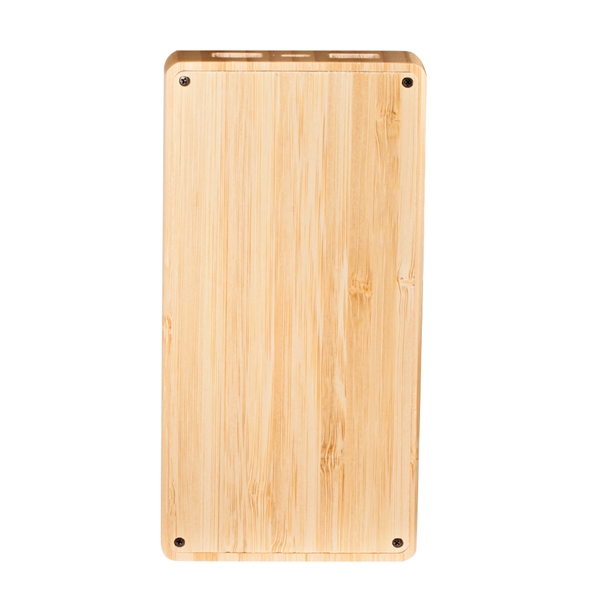 8000mah Bamboo Power Bank  is the ultimate in eco-friendly power... from ASI 90154 Sunjoy Group Inc