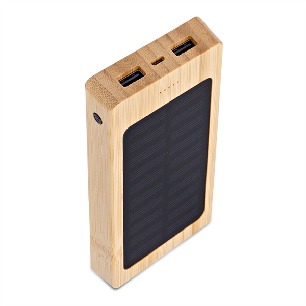 8000mah Bamboo Power Bank  is the ultimate in eco-friendly power... from ASI 90154 Sunjoy Group Inc