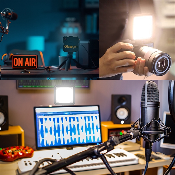 The dimmable light panel has 49 LEDs, and 3 extra cold... from ASI 90154 Sunjoy Group Inc