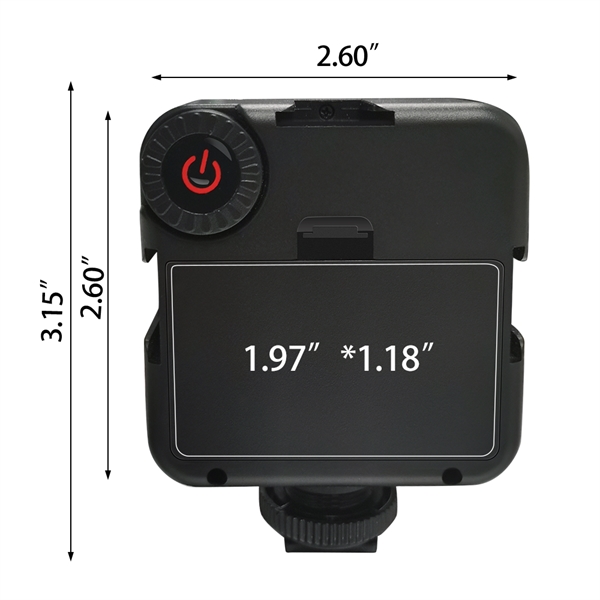 The dimmable light panel has 49 LEDs, and 3 extra cold... from ASI 90154 Sunjoy Group Inc