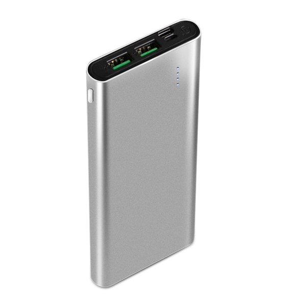 Keswick Sleek Aluminum 10000mAh Power Bank is made of sleek aluminum,... from ASI 90154 Sunjoy Group Inc