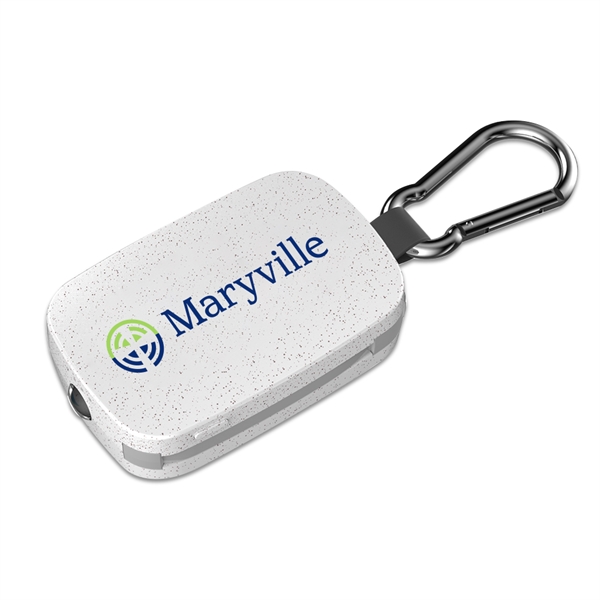 Key chain attachment, Ansel Eco-Friendly 1200mAh Power Bank and built-in lightning/Micro... from ASI 90154 Sunjoy Group Inc