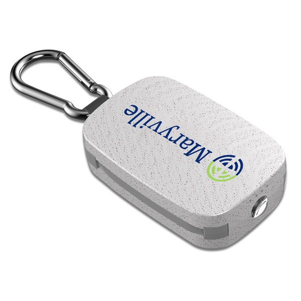 Key chain attachment, Ansel Eco-Friendly 1200mAh Power Bank and built-in lightning/Micro... from ASI 90154 Sunjoy Group Inc