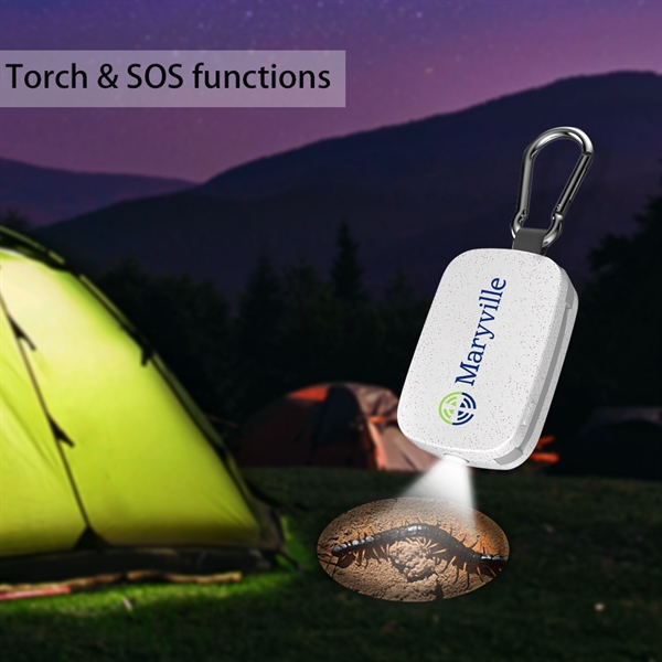 Key chain attachment, Ansel Eco-Friendly 1200mAh Power Bank and built-in lightning/Micro... from ASI 90154 Sunjoy Group Inc
