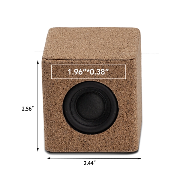 Suber Eco-Friendly Cork Mini Speaker perfect for eco-minded campaigns and brands.... from ASI 90154 Sunjoy Group Inc