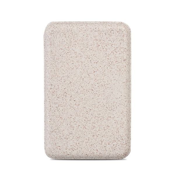 Kern Eco-Friendly 5000mAh Power Bank is engineered with bamboo and wheat... from ASI 90154 Sunjoy Group Inc